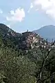 Panoramaansicht von Apricale,