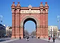 Arc de Triomf, Barcelona