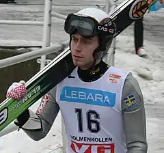 Andreas Arén am Holmenkollen 2008