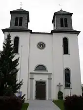 Pfarrkirche St. Lambertus, Portalseite