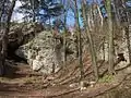 Burgruine Arnstein mit der Arnsteinhöhle, Niederösterreich