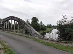 Brücke am Kanal von Saint-Quentin