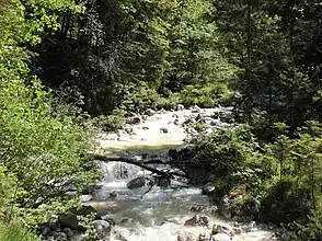 Der Aschauer Bach in der Aschauer Klamm