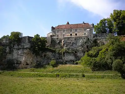 Das Château d'Aucors in Beaussac