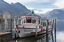 Schifffahrt auf dem Sarnersee