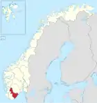 Aust-Agder in Norwegen