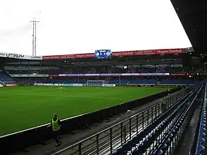 Der Stadioninnenraum im August 2014