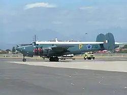 Eine Avro Shackleton MR Mk.3 der südafrikanischen Luftwaffe SAAF