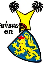 Wappen derer von Bürglen in der Zürcher Wappenrolle