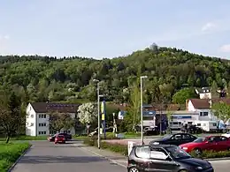 Blick auf Bürglischloss aus Gailingen