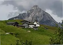 Biberkopf mit Bürstegg im Sommer