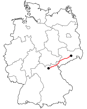 Verlauf der B 173