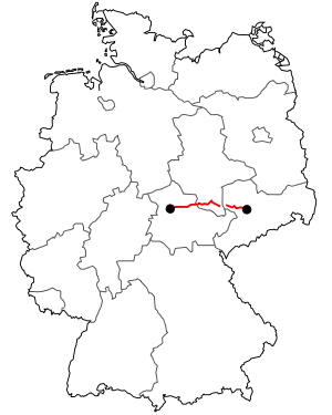 Verlauf der B 176