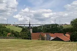 Nessetalbrücke bei Ettenhausen/Nesse