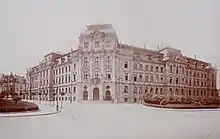 Justizpalast nach der Fertigstellung