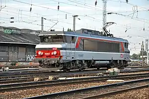 BB 15007 am 30. Juli 2010 im Bahnhof von Amiens