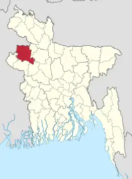 Distrikt Naogaon District in Bangladesch