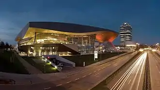 BMW Welt, München (Coop Himmelb(l)au, Sieger 2008 in der Kategorie Produktion)