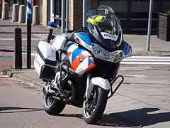 Polizeimotorrad der Niederländischen Polizei