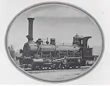 Dampflokomotive Küssaburg, 1856