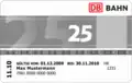 Bahncard 25 First ohne Bild