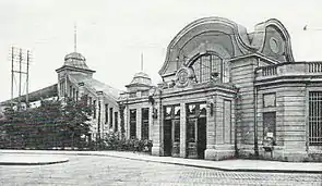 Empfangsgebäude, um 1910