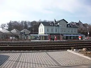 Bahnhof Schwarzenberg/Erzgebirge (2016)