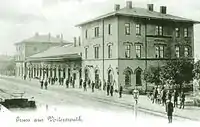 Bahnhof Voitersreuth (um 1900)