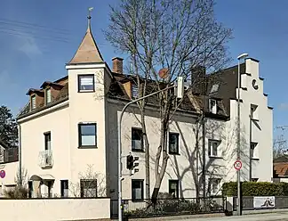 Doppelhaus Bajuwarenstraße 1/Zehntfeldstraße 133