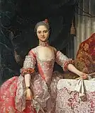 Prinzessin Maria Luise von Bourbon-Parma, gemalt 1765