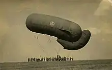 Deutscher Drachenballon bei Équancourt (1916)