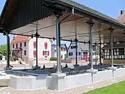 Lavoir in Balschwiller, Département Haut-Rhin