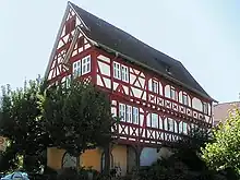 Fachwerkhaus in Reilsheim (Gemeinde Bammental) von 1593