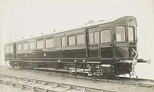 Dampftriebwagen der Barry Railway, 1905