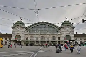 Bahnhof SBB und der Centralbahnplatz