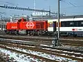 Am 843 der SBB in Basel der Division Personenverkehr