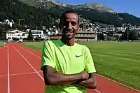 Bashir Abdi erreichte Platz fünf