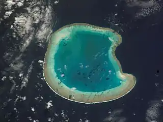 NASA-Bild von Bassas da India