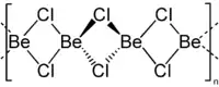 Berylliumchlorid, Kettenpolymer