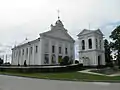 Bebrene: Römisch-katholische Kirche Johannes des Täufers, erbaut von 1797 bis 1798