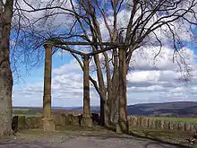 Dreischläfriger Galgen in Beerfelden (Odenwald) von 1550