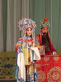 Darsteller einer traditionellen Peking-Oper