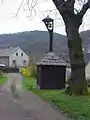 Glockenhaus unterhalb der Burg Střekov