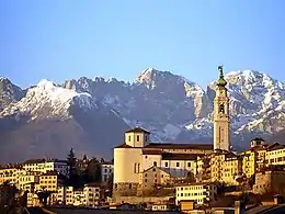 Belluno, Hauptort der gleichnamigen Bergprovinz