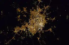 Die Metropolregion bei Nacht (2011)