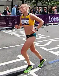 Benita Willis (hier beim London-Marathon 2012) kam auf den zwölften Platz