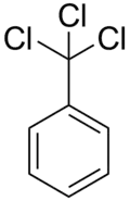 Struktur von Benzotrichlorid