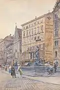 Donnerbrunnen in Wien (1908)