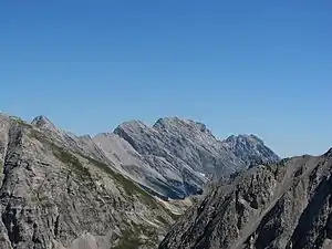 Der Kleine und Große Bettelwurf in der Gleirsch-Halltal-Kette