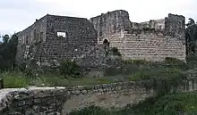 Reste der Kreuzfahrerfestung in Bet Sche’an